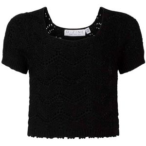 D-ZINE meisjes t-shirt - Zwart