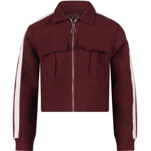 D-zine meisjes vest - Donker rood