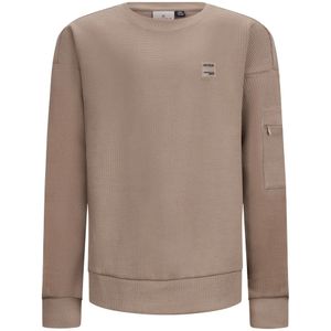 Retour jongens sweater - Zand