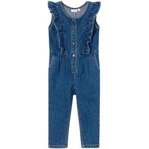 Name It meisjes jumpsuit - Dark denim