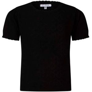 D-ZINE meisjes t-shirt - Zwart