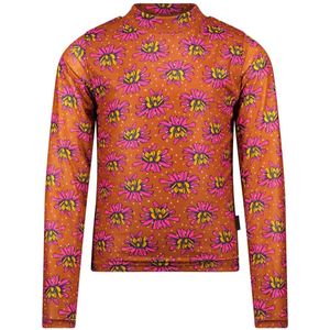 B.NOSY meisjes longsleeve - Bruin