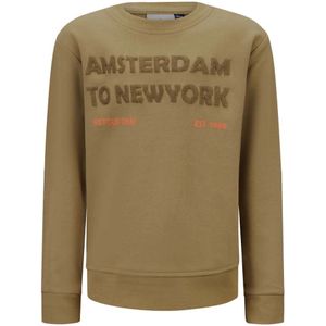 Retour jongens sweater - Camel