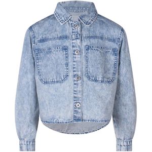 D-zine - Blouse - Bleached Denim - Meisjes