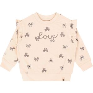 Bakkaboe meisjes sweater - Creme