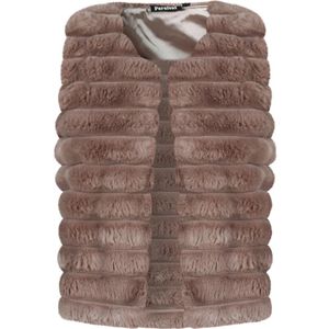 Persival meisjes gilet - Taupe
