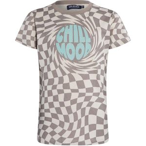 Unlocked jongens t-shirt - Taupe