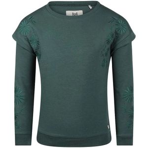 Koko Noko meisjes sweater - Donker groen