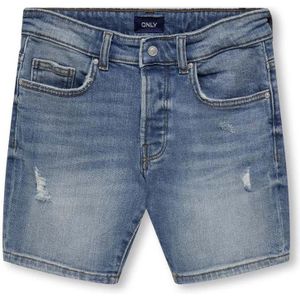 KIDS_ONLY jongens korte broek - Bleached denim