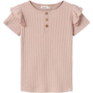 Lil’Atelier meisjes t-shirt - Licht rose