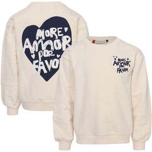 LOOXS meisjes sweater - Ecru