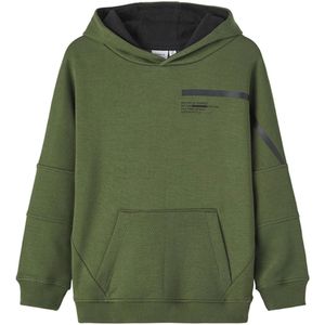 Name It jongens hoodie - Donker groen