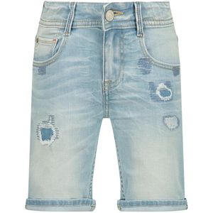 Raizzed jongens korte broek - Bleached denim