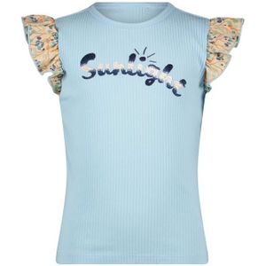 NoNo meisjes t-shirt - Pastel blue