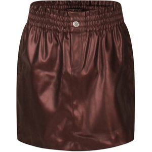 D-zine meisjes rok - Donker rood