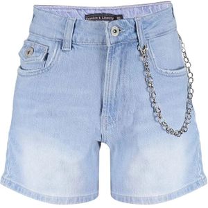 Frankie & Liberty meisjes korte broek - Bleached denim