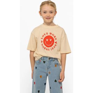 The New meisjes t-shirt - Ecru