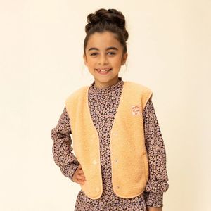 LOOXS meisjes gilet - Perzik