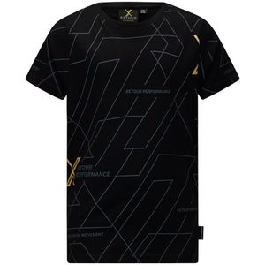 Retour jongens t-shirt - Zwart