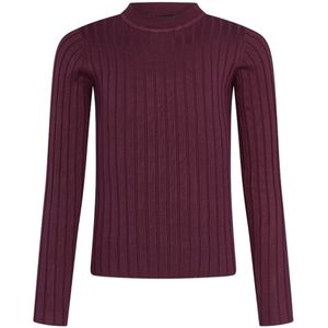 D-zine meisjes longsleeve - Donker rood