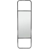 vtwonen Spiegel in frame - Zwart - 105cm