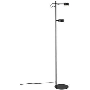 Nordlux Clyde vloerlamp - LED - 135 cm hoog - metaal - zwart