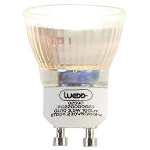 LUEDD GU10 LED lamp 35mm 3,5W 180 lm 2700K