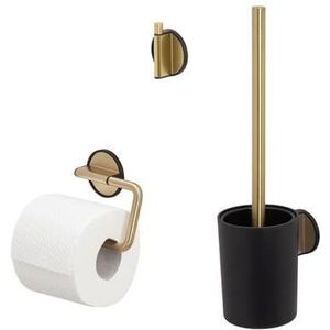 Toiletaccessoireset Tiger Tune Messing Zwart Zonder Klep 