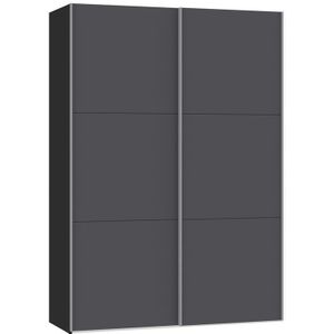 Jutzler Antraciet 152 cm Schuifdeur Halkast