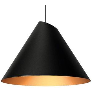 Wever & Ducre Shiek 2.0 hanglamp LED zwart|koper