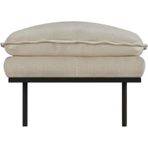HKliving Retro Sofa Hocker - Pure Ivory