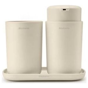 Brabantia ReNew Badkameraccessoires Set - 3-delig - Soft Beige