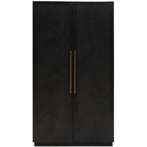 Rivièra Maison - Handgemaakte armoire in GH2 gerecycled eikenhout, 232 cm hoog