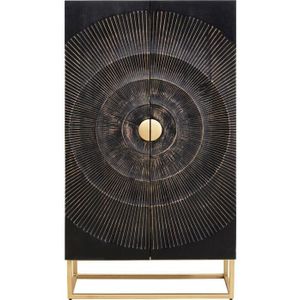 Kare Design Madeira Dark 2-Deurs Kast - Donkerbruin