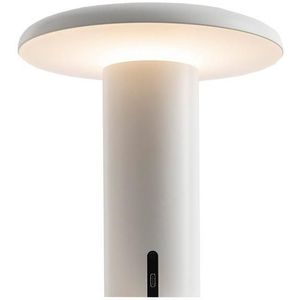 Artemide Takku Tafellamp LED Oplaadbaar Painted White