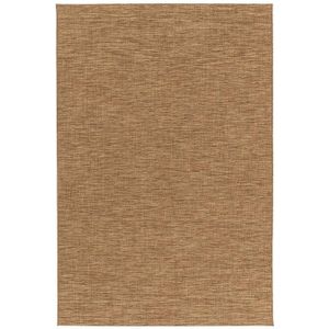 sweeek - Jute-effect tapijt voor binnen en buiten in karamel