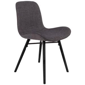 Housecraft Lester Eetkamerstoelen Antraciet - Set van 2 - Grijs