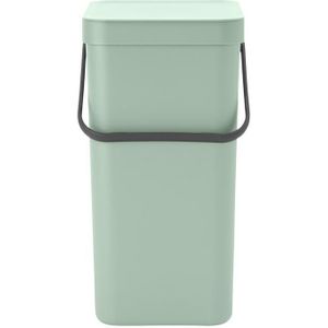 Brabantia Sort & Go Afvalemmer / Opberger 16 L - Mintgroen