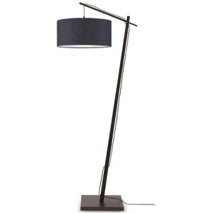 GOOD&MOJO Vloerlamp Andes - Zwart|Blauw - 72x47x176cm