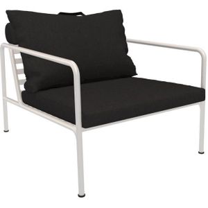 Houe Avon Lounge fauteuil frame wit stof Char heritage