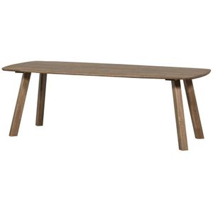 WOOOD Tablo Eettafel Deens Ovaal 220x100 - Eiken - Bruin