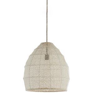 Light & Living - Hanglamp MAKASSAR - Ø42x42cm - Wit