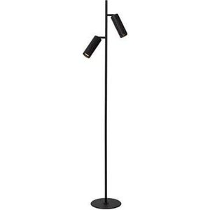 Lucide CLUBS Vloerlamp 2xGU10 - Zwart