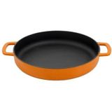 Combekk Sous-Chef Koekenpan 24 cm - Oranje - Gemaakt van gerecycled gietijzer