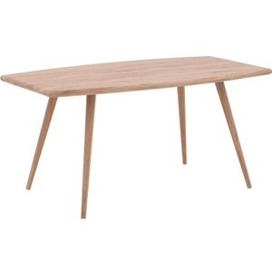 Goossens Eettafel Bjarte, Semi ovaal 200 x 90 cm