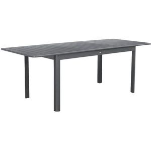 sweeek - Uitschuifbare tuintafel van aluminium, 8 plaatsen