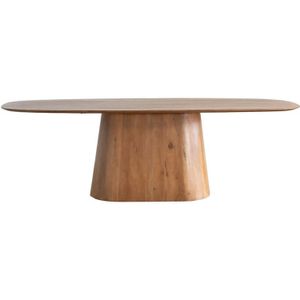 Giga Meubel - Eettafel Stijn Bruin Deens Ovaal 240cm