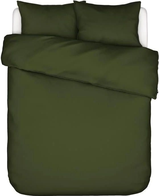 ESSENZA Minte Dekbedovertrek Mosgroen - Tweepersoons – 200x200/220 cm