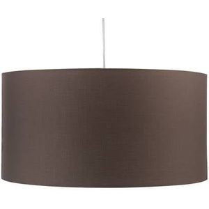 Beliani - ELBE - Hanglamp - Bruin - Polyester