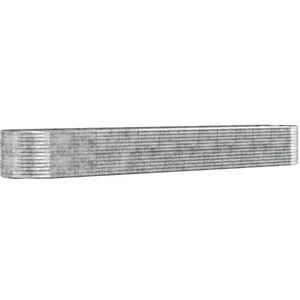 VidaXL-Plantenbak-554x100x68-cm-gepoedercoat-staal-zilverkleurig